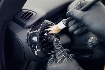 Interior detailing process