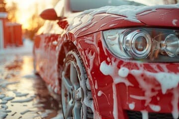 Car wash suds